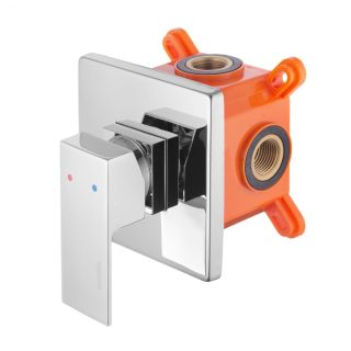 Встраиваемый смеситель Swedbe Platta 5522 подключение на один выхода хром